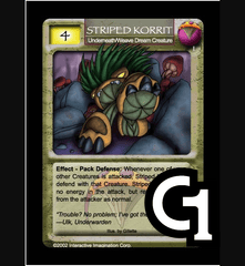 Striped Korrit - Underneath - Foil